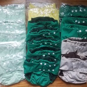 Rainforest Babes Pocket Cloth Diapers No Inserts